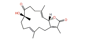 8-Hydroxy-epi-sarcophinone