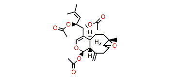 9-Deacetoxy-7,8-epoxy-13-epixenicin