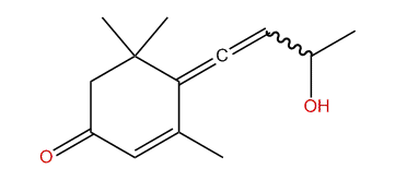 9-Hydroxymegastigma-4,6,7-trien-3-one