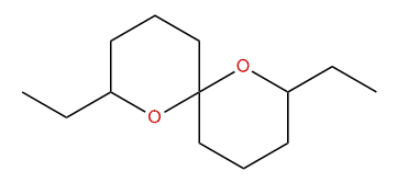 (E,Z)-2,8,Diethyl-1,7-dioxaspiro[5.5]undecane