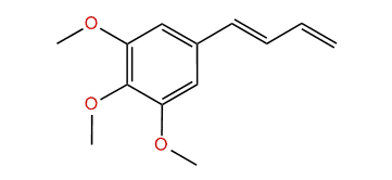 (E)-1-(2,4,5-Trimethoxyphenyl)-butadiene