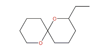 (E)-2-Ethyl-1,7-dioxaspiro[5.5]undecane