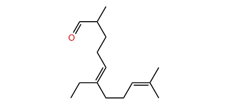 (E)-6-Ethyl-2,10-dimethyl-5,9-undecadienal