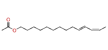 (E,Z)-10,12-Tetradecadienyl acetate