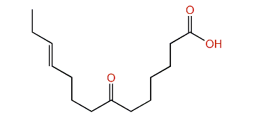 (E)-7-oxo-11-Tetradecenoic acid