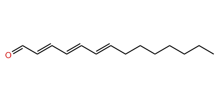 (E,E,E)-2,4,6-Tetradecatrienal