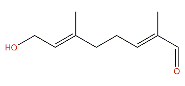 (E,E)-2,6-Dimethyl-8-hydroxy-2,6-octadienal