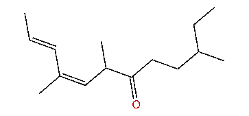(E,Z)-4,6,10-Trimethyl-2,4-dodecadien-7-one