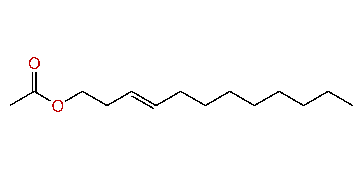 (E)-3-Dodecenyl acetate