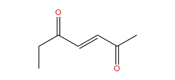 (E)-3-Hepten-2,5-dione
