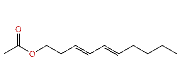 (E,E)-3,5-Decadienyl acetate