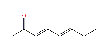 (E,E)-3,5-Octadien-2-one