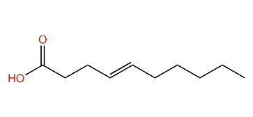 (E)-4-Decenoic acid