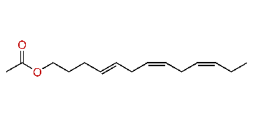 (E,Z,Z)-4,7,10-Tridecatrienyl acetate