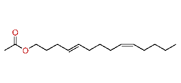 (E,Z)-4,9-Tetradecadienyl acetate