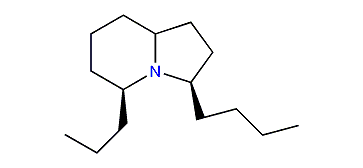 (E,E)-5,9-3-Butyl-5-propylindolizidine