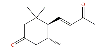 7(E)-Megastigmen-3,9-dione