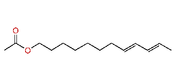 (E,E)-8,10-Dodecadienyl acetate