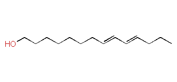 (E,E)-8,10-Tetradecadien-1-ol