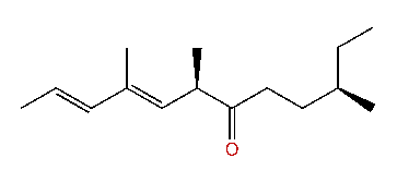 (E,E)-8,10-(3R,7R)-3,7,9-Trimethyldodecadien-6-one