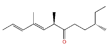 (E,E)-8,10-(3S,7R)-3,7,9-Trimethyldodecadien-6-one