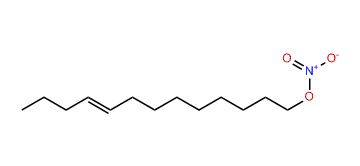 (E)-9-Tridecenyl nitrate