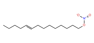 (E)-9-Tetradecenyl nitrate