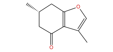 (R)-6,7-Dihydro-3,6-dimethylbenzofuran-4(5H)-one