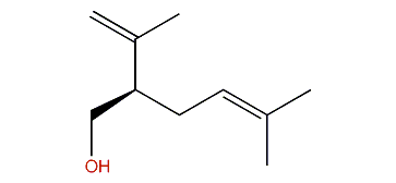 (R)-5-Methyl-2-(prop-1-en-2-yl)-hex-4-en-1-ol