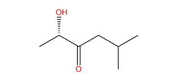 (S)-2-Hydroxy-5-methylhexan-3-one