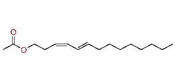 (Z,E)-3,5-Tetradecadienyl acetate