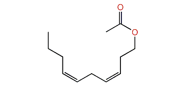 (Z,Z)-3,6-Decadienyl acetate