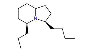 (Z,E)-5,9-3-Butyl-5-propylindolizidine