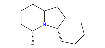 (3S,5R)-3-Butyl-5-methyloctahydroindolizine