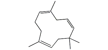 (E,E,E)-2,6,6,9-Tetramethyl-1,4,8-cycloundecatriene