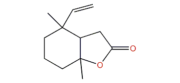 (E)-Hexahydro-(E)-4,7a-dimethyl-4-vinylbenzofuran-2(3H)-one