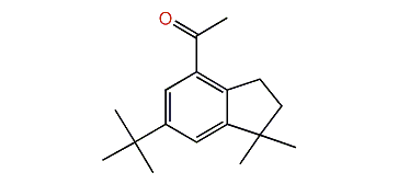 4-Acetyl-6-tert-butyl-1,1-dimethyl indan