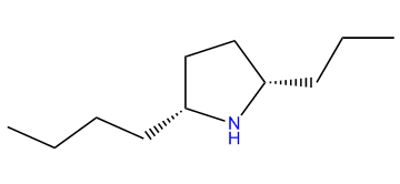 cis-2-Butyl-5-propylpyrrolidine