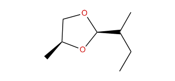cis-2-sec-Butyl-4-methyl-1,3-dioxolane
