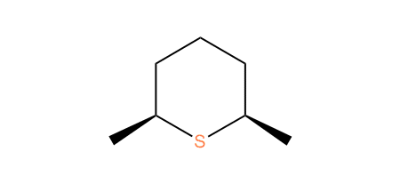 cis-2,6-Dimethylthiacyclohexane