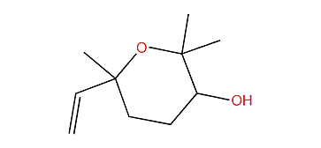 Tetrahydro-2,2,6-trimethyl-6-vinyl-2H-pyran-3-ol