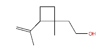 cis-2-Isopropenyl-1-methylcyclobutaneethanol