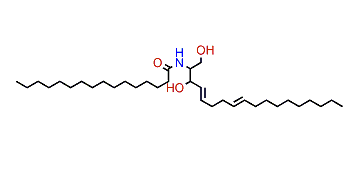 N-Hexadecanoyl-1,3-dihydroxy-2-amino-4,8-octadecadiene