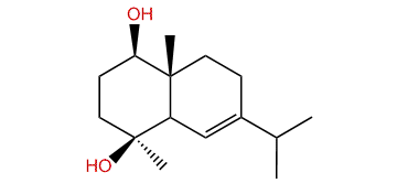 Eudesm-6-en-1beta,4beta-diol