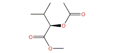 Methyl (2R)-2-acetoxy-3-methylbutanoate