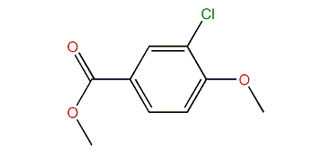 Methyl 3-chloro-4-methoxybenzoate.