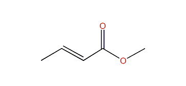 (E)-Methyl-2-butenoate