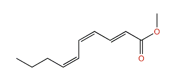 Methyl (E,Z,Z)-2,4,6-decatrienoate