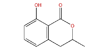 3,4-Dihydro-8-hydroxy-3-methylisocoumarin