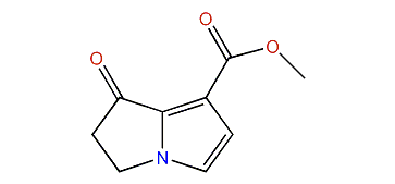 Methyl 6,7-dihydro-7-oxo-5H-pyrrolizine-1-carboxylate